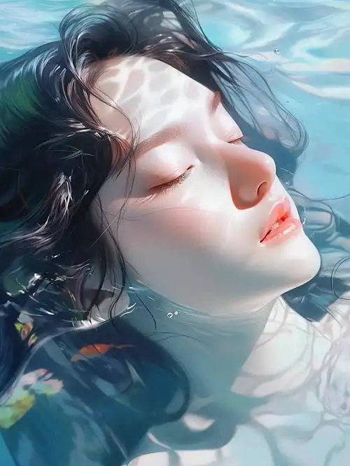 播放层正在展示的作品画面
